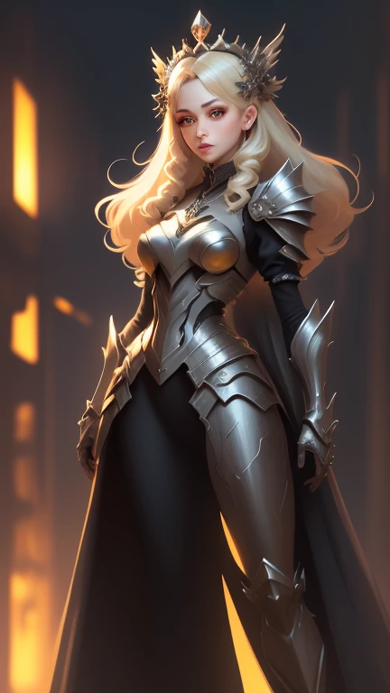 A woman adorned in fantasy-style full-body armor, a crown-concept fully enclosed helmet that unveils only her eyes, a composite layered chest plate, fully encompassing shoulder and hand guards, a lightweight waist armor, form-fitting shin guards, the overall design is heavy-duty yet flexible, (the armor gleams with a golden glow, complemented by red and blue accents), exhibiting a noble aura, she floats above a fantasy-surreal high-tech city, this character embodies a finely crafted fantasy-surreal style armored hero in anime style, exquisite and mature manga art style, (mixture of Queen bee and Spider concept Armor, plasma), ((Element, elegant, goddess, femminine:1.5)), metallic, high definition, best quality, highres, ultra-detailed, ultra-fine painting, extremely delicate, professional, anatomically correct, symmetrical face, extremely detailed eyes and face, high quality eyes, creativity, RAW photo, UHD, 32k, Natural light, cinematic lighting, masterpiece-anatomy-perfect, masterpiece:1.5