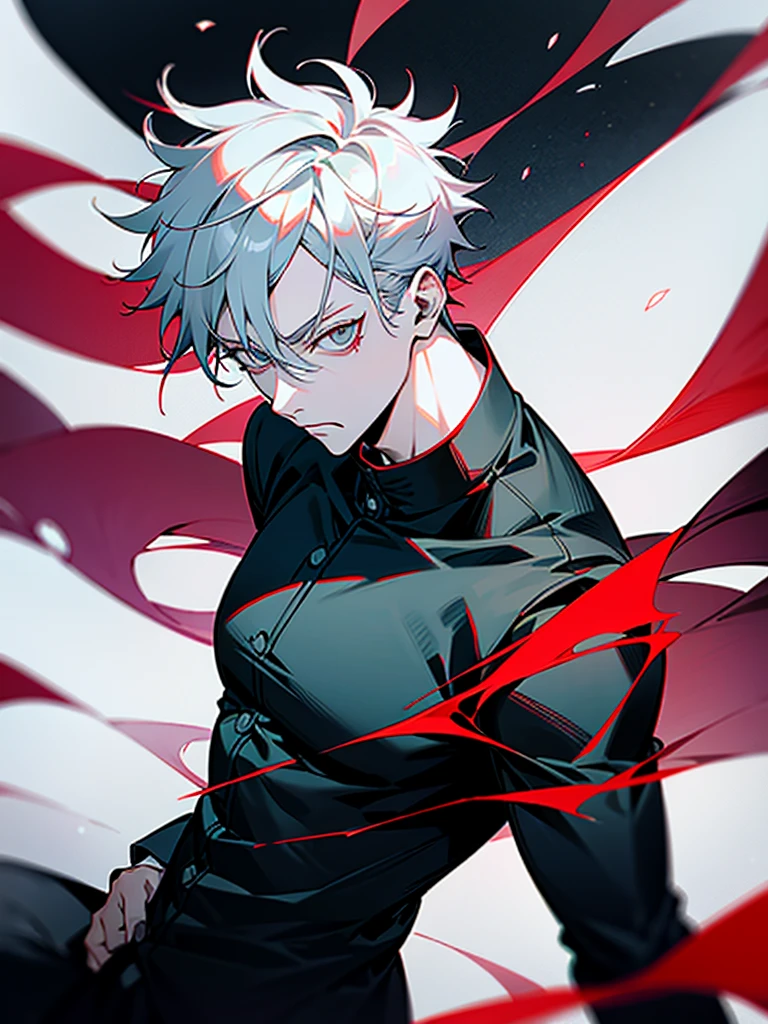 Create the look of the mahoraga (Jujutsu Kaisen)if it were with a human