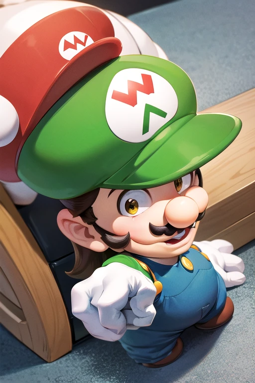 Luigi、Mario