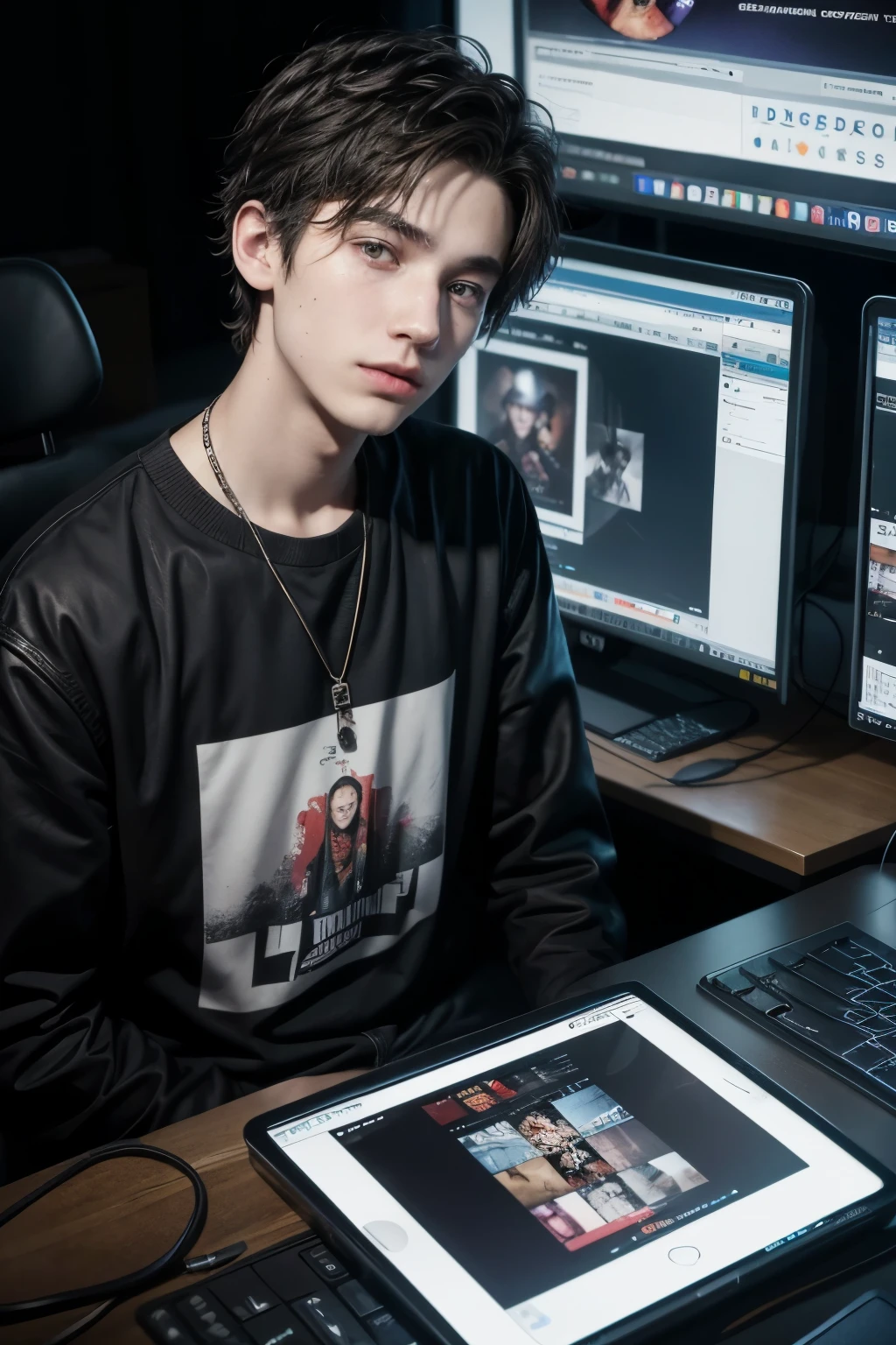name: Lucas Age: 22 years old Profession: Software Developer Interests: Classic rock, electronic music, gaming, technology behavior: Lucas is a music and technology enthusiast. He uses platforms like Soundcloud and Genius to explore new tracks and understand the lyrics and context behind songs. Likes to follow artists on various social networks for updates and exclusive content. Lucas participates in online forums and discussion groups to discuss albums and musical trends. He is looking for a platform that centralizes all this information and allows for richer interaction with other fans and artists..