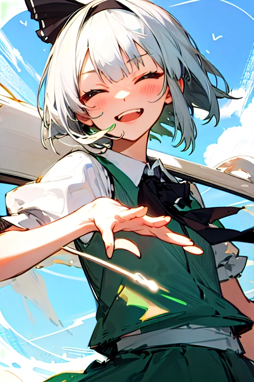Youmu Wink face