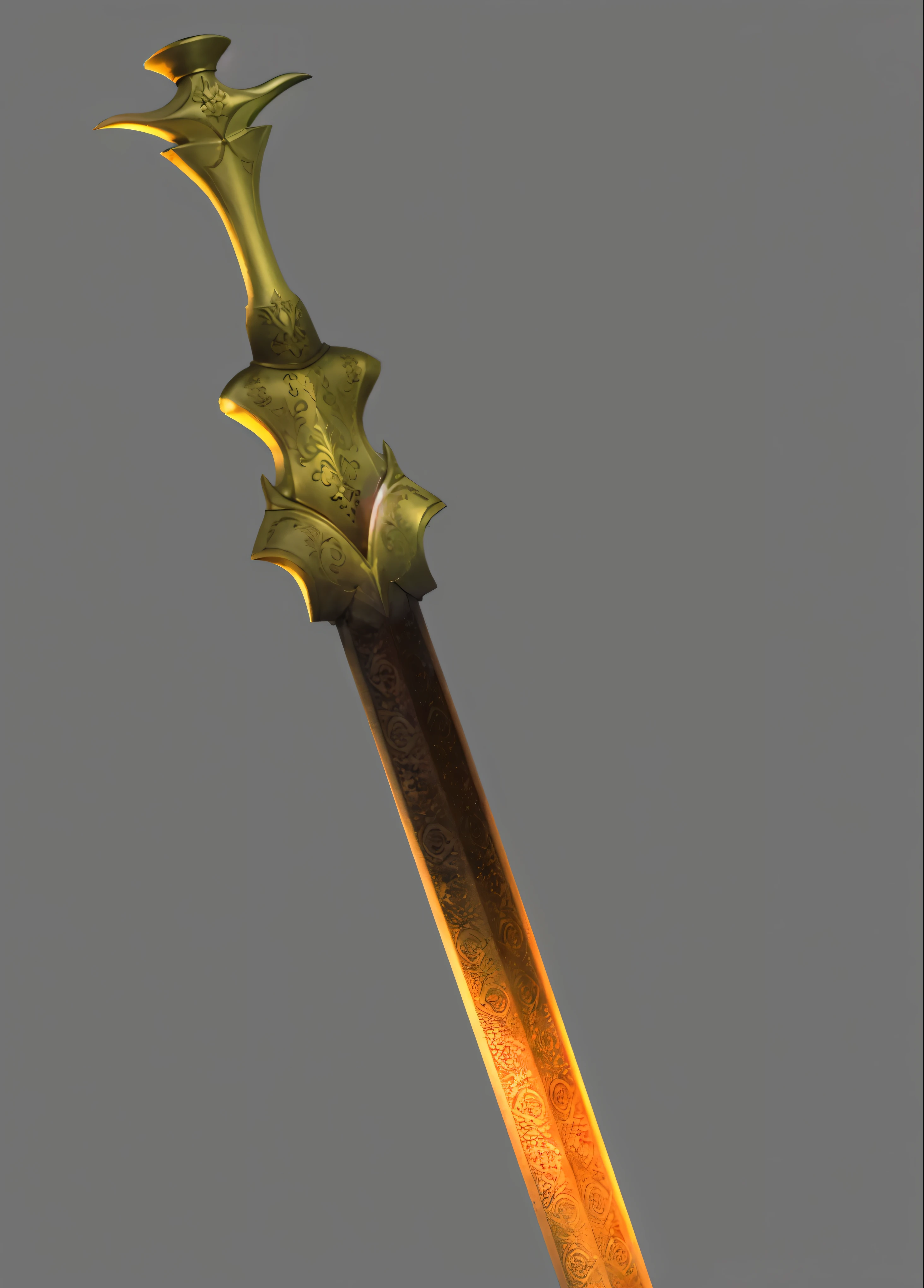 masterpiece，high quality，High Detail，sword，Top Light，Volumetric Light，