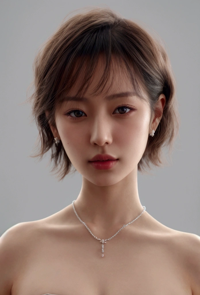 fashion photography portrait of 1girl, offshoulder, fluffy short hair, soft light, rim light, beautiful shadow, low key, (photorealistic, raw photo:1.2), (natural skin texture, realistic eye and face details), Hyperrealism, ultra high res, 4K, Best quality, masterpiece, necklace, (cleavage:0.8), in the dark. Negative prompt: (worst quality, low quality, bad_pictures, negative_hand-neg: 1.2).
Asian women