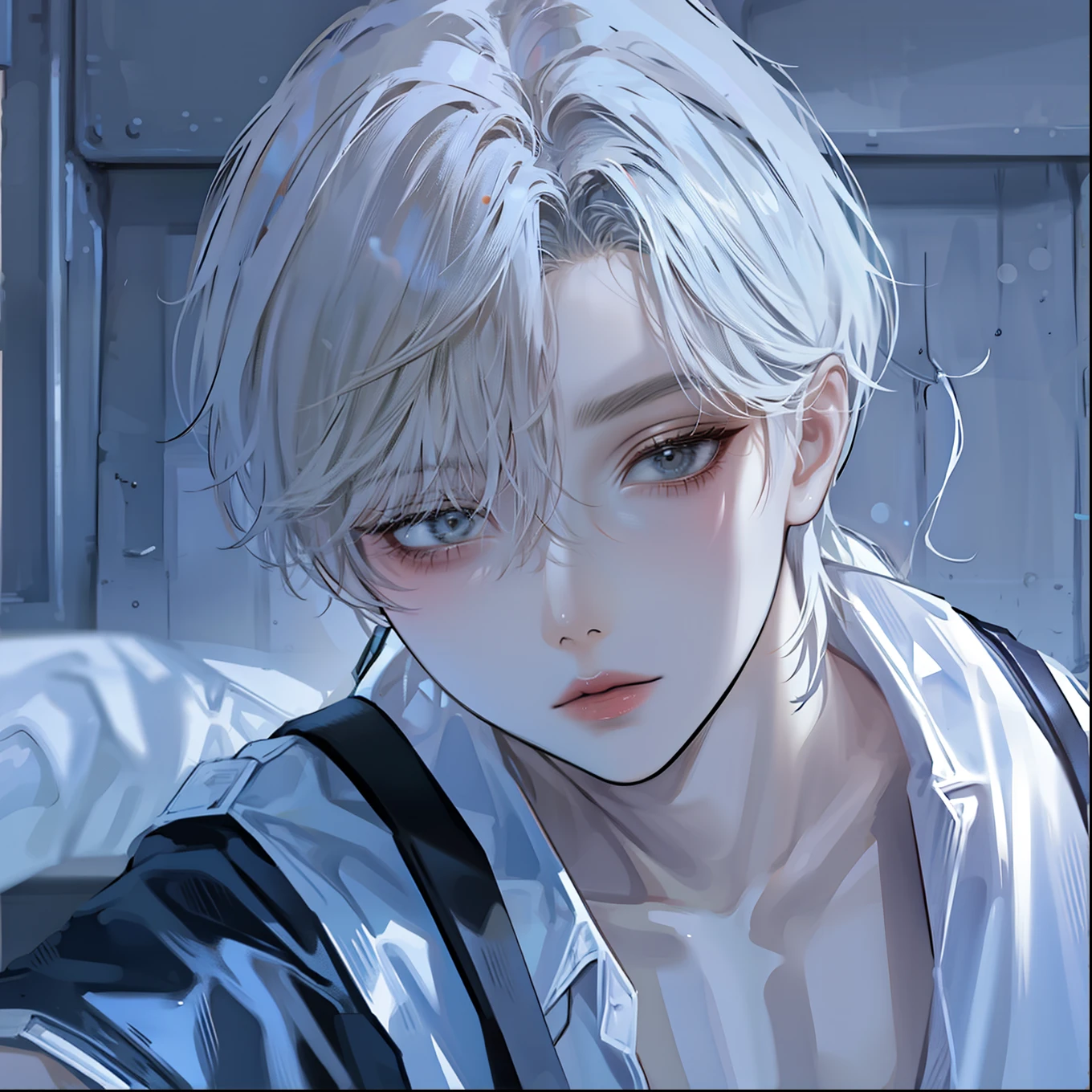 Cover it with white shirt