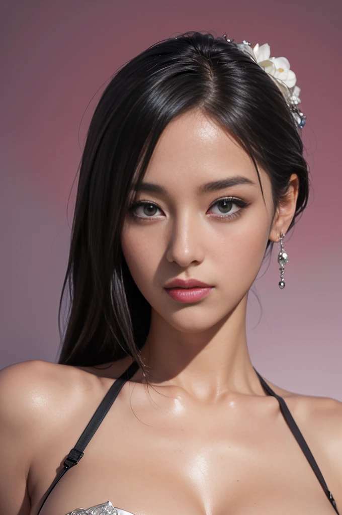 (Surreal), (figure), (High resolution), (8k), (Very detailed), (最佳figure), (beautiful, Exquisite and eye-catching quality), (Very detailedな), (masterpiece), ( wallpaper), (Detailed face), alone,(Dynamic posture'lace silk pajamas、Transparency,purple,high score hair、Perfect fit,A young man with silver hair biting his lip,Sitting posture,High heels, , Long legs, Strong Abs,(Camel Toe),(no),(I didn't bring it)