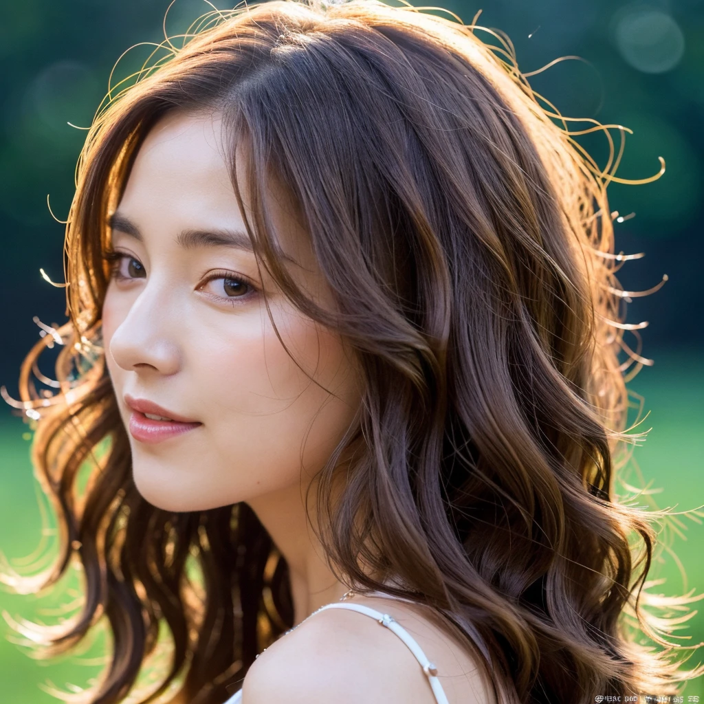 Beautiful mature woman with beautiful wavy long hair, Sexy Mature, Ultra-high resolution,(Realistic:1.4), ((Highest quality)), ((masterpiece)), (be familiar with),