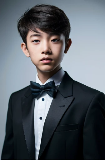 a 13 year old male wearing a suit
BELT VISABLE 4K HIGH QUALITY DETAILED