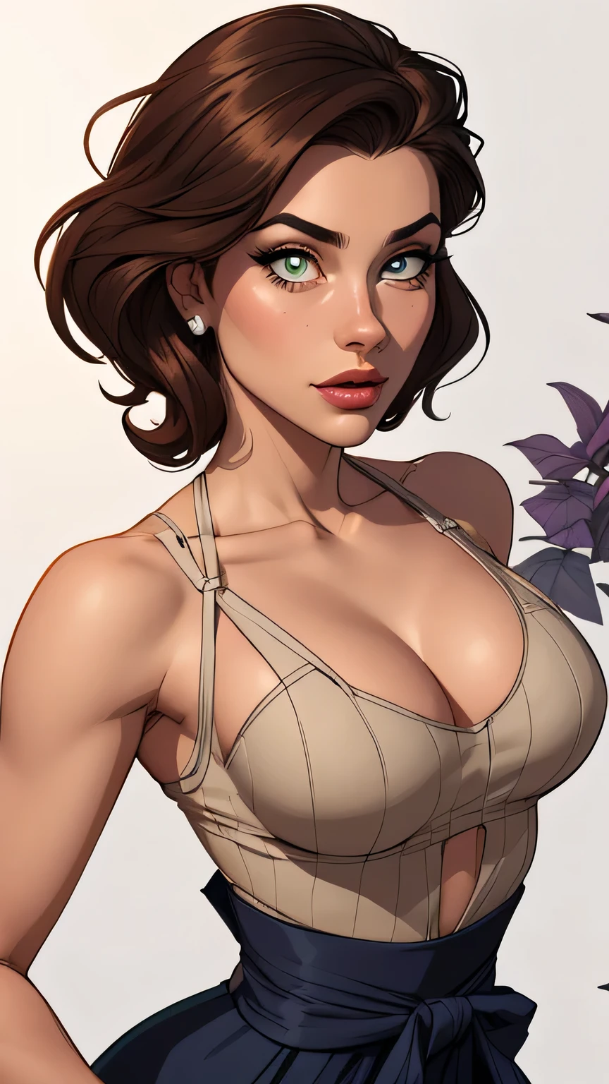 Ninja woman character with marks of war Cartoon image of a woman .cartoon style illustration, cartoon art style, cartoon art style, digital illustration style, highly detailed character design, courage detailed digital art, Forest fan art, Portrait Character Design, beautiful digital illustration, high-quality portrait, comic book art, young woman with beautiful hair . Beautiful lined eyes Medium large bust and wonderful  clothes. image expression of  desire from waist to head illustration 