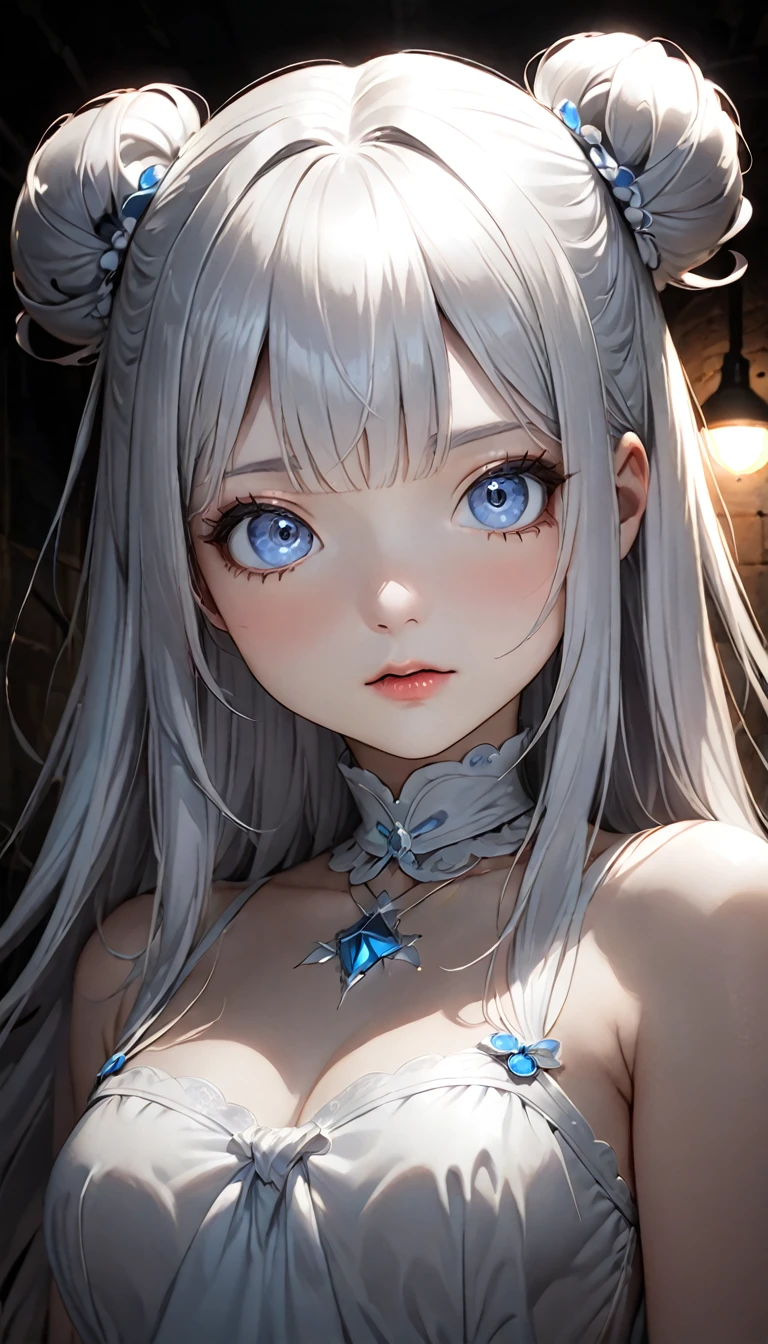 best quality, ultra detailed, portrait, photorealistic, 3D rendering, beautiful detailed eyes, beautiful detailed lips, detailed nose and face, luminous lighting, soft colors, sharp focus, perfect skin tone, amazing digital illustration, mesmerizing look, realistic shadows , bright background, high resolution image, luminous eyes, graceful pose, subtle smile, professional art, glowing complexion