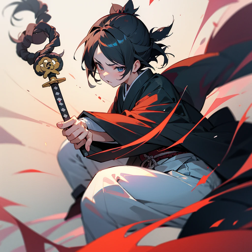 Center Parting、juvenile、Samurai&#39;s Son