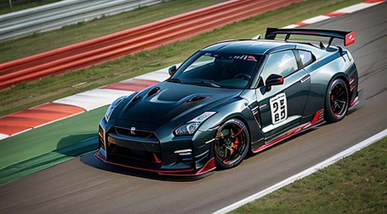 Nissan GT-R R35 NISMO、 Shinryoku Circuit