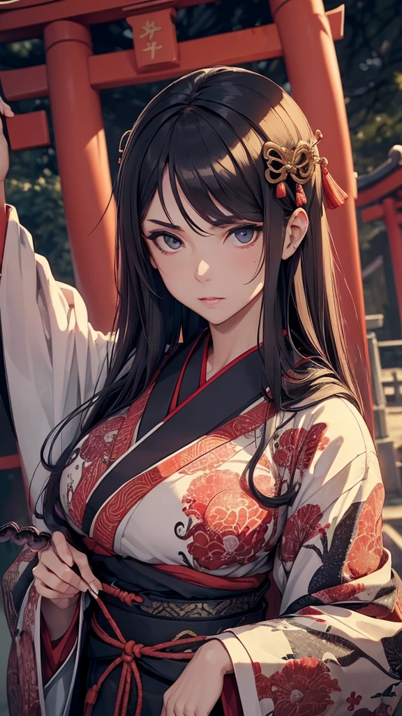 (((a world of spycraft and eldritch horrors))), ((subterfuge and madness)), ((modern day era)), (masterpiece), best quality, expressive eyes, perfect face, perfect body, detailed face, detailed eyes, detailed clothes, detailed background, intricate details, 4k, 8k, (((eldritch tentacles))), (((sensual, sexual, erotic))), (((traditional Japanese clothes))), (japanese clothes:1.2), (Shinto shrine:1.2)
