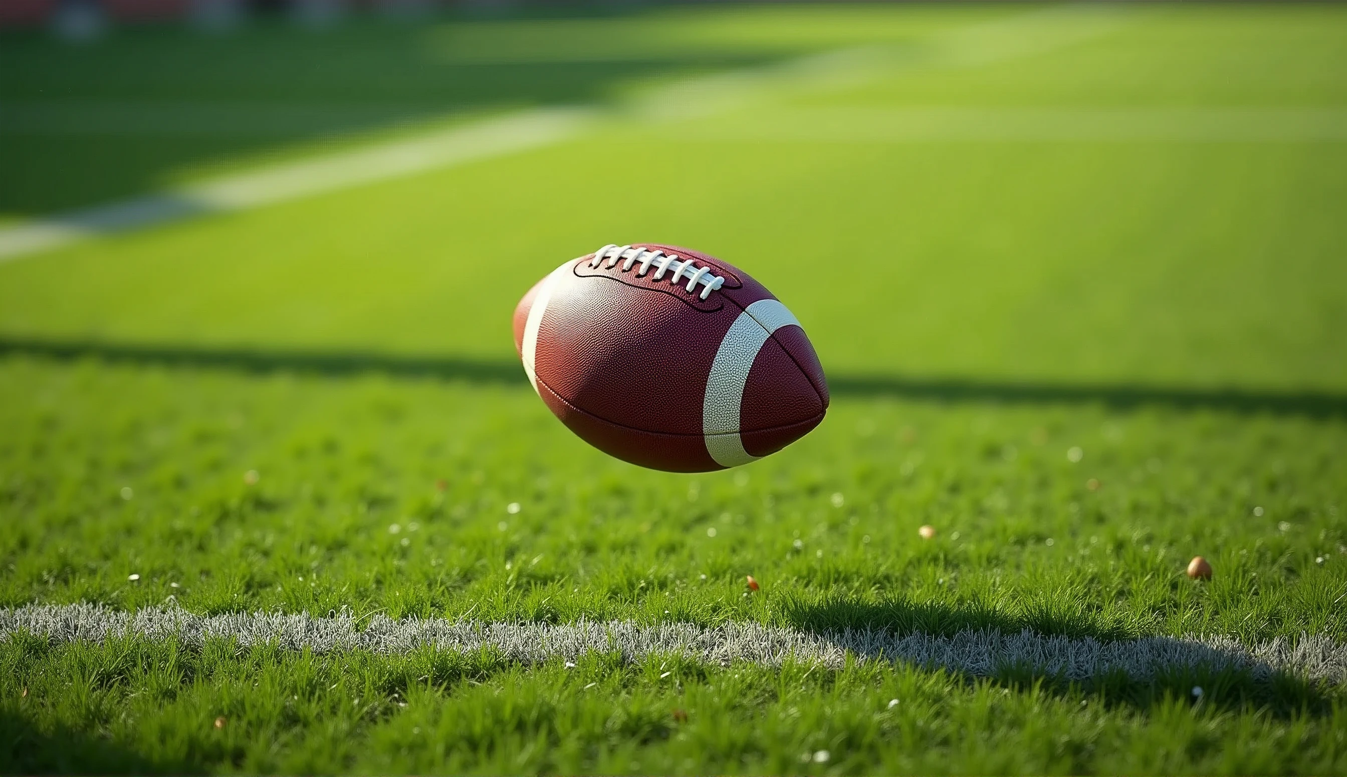 The arc of the football is left on the field,Leaving an S-shaped shadow,(S-Shadow:1.5),Photographic grade,Film Style,8K ultra-clear realistic style