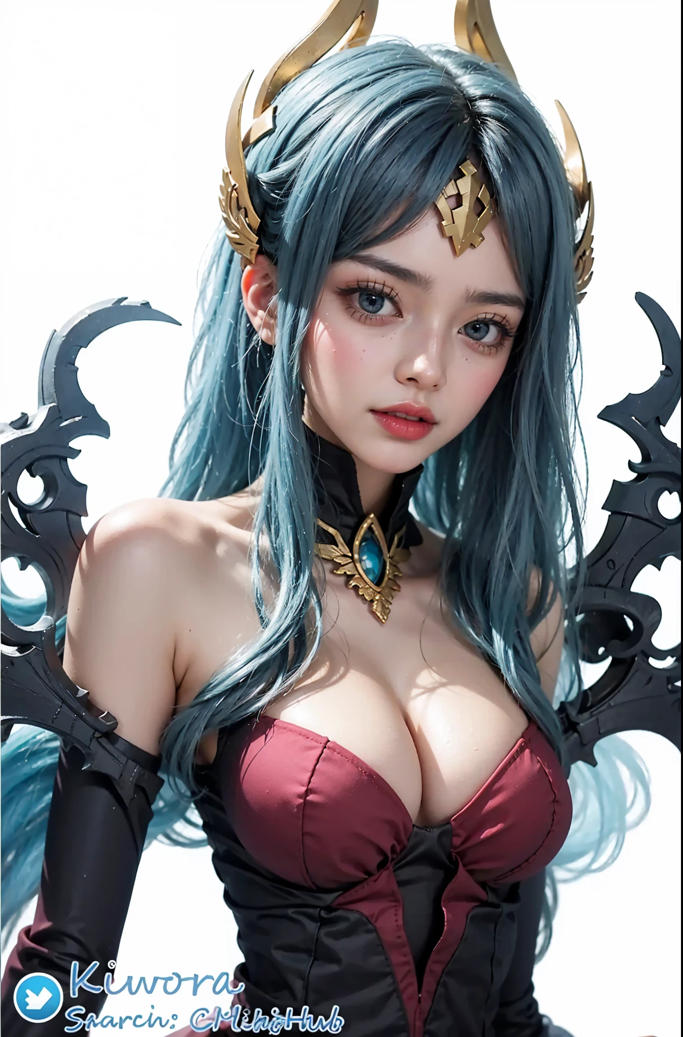 a close up of a girl , detailed purple hair , big booobs ,  shadowbringers cinematic, 4 k detail fantasy, a beautiful fantasy empress, game cg, xianxia fantasy, xianxia hero, 2. 5 d cgi anime fantasy artwork, cinematic goddess close shot, ruan jia and artgerm, wow 4 k detail fantasy, hyper-detailed fantasy character, high definition, hyper- detailed,perfect, fantastic, detailed facial and body skin texture, detailed vagina (pussy), detailed eyes . ultra realistic, ultra detailed 