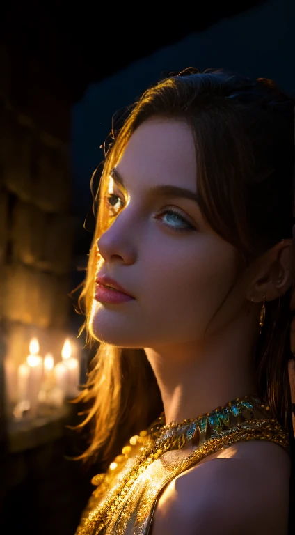 Masterpiece, Best Quality, Super Detailed, High Definition, Expensive Resolution, HDR, Super Detailed CG, Beautiful Details, Depth, Fine Texture, Super Fine, Complete concentration, (2women), Stoya and j3nn1f3rl0v3h3w1tt, (moonlit confession), full moon night sky, Giant moon in the sky, vibrant colors, detailed eyes, highly detailed, fine detail, intricate details, volumetric lighting, 