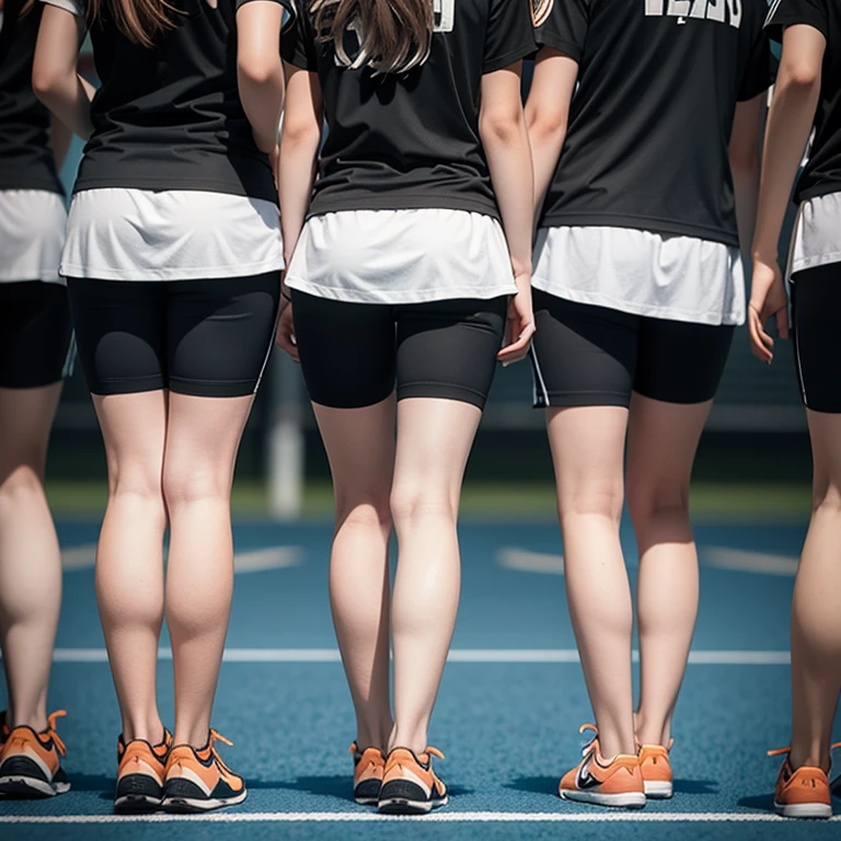 SFW, ExtremelyDetailed (((Athletic Kids group in a row:1.4))), Childish perfect face, Reflective Eyes, Detailed(Delicate Clothing textures), Corrected Leg to Foot Line, Dynamic Joyful Expressions LifeLike Rendering, ((Specular Reflection:1.2)), mirrors, TopQuality 8K Ultra-detailed masterpiece (ProfessionalPhoto:1.37)(Acutance:0.8),(Luminism),(Exposed:0.28)