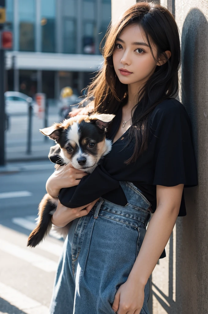 A stylish dog