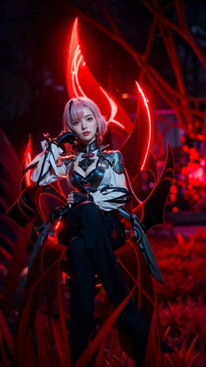 a close up of a 4 girls ,pink hair , big booobs , shadowbringers cinematic, 4 k detail fantasy, a beautiful fantasy empress, game cg, xianxia fantasy, xianxia hero, 2. 5 d cgi anime fantasy artwork, cinematic goddess close shot, ruan jia and artgerm, wow 4 k detail fantasy, hyperdetailed fantasy character