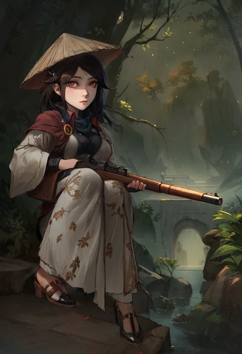 inspired by Li Chevalier, kantai collection style, girls frontline style, digital art from danganronpa, from girls frontline, cushart krenz, megumin, attractive matoi ryuko, akane owari danganronpa, official character art, female protagonist 👀 :8, from girls frontline, fine details. girls frontline, girls frontline universe, girls frontline style, girls frontline, girls frontline cg, female protagonist 👀
, a painting of a woman with a rifle and a hat, artwork in the style of guweiz, forest hunter lady, guweiz, g liulian art style, by Zou Zhe, by Yang J, by Qu Leilei, beautiful character painting, by Leng Mei, by Fan Qi, traditional art, detailed digital 2d fantasy art