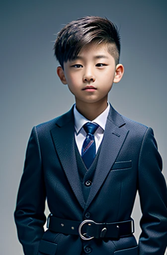 13 year old boy in suit
and belt viable
4k high rez good detail