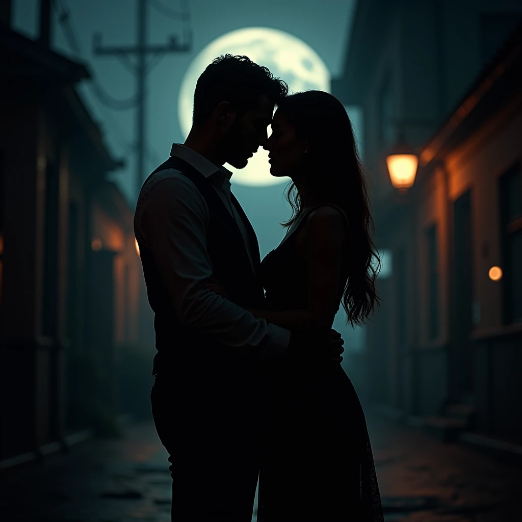 (Moonlit Confession, Couple proposal:1.2), in the style of neon lights, studio photography, lithograph, photo taken with provia, sharpen lens, chiaroscuro portraitures, sombre, RAW photo, color graded, (captivating chiaroscuro:0.1), dynamic movement, full body, (special effects:0.1), award-winning, cinematic still, emotional, dynamic, vivid, (masterpiece, best quality, photorealistic, Professional, perfect composition, very aesthetic, absurdres, ultra-detailed, intricate details:1.3)