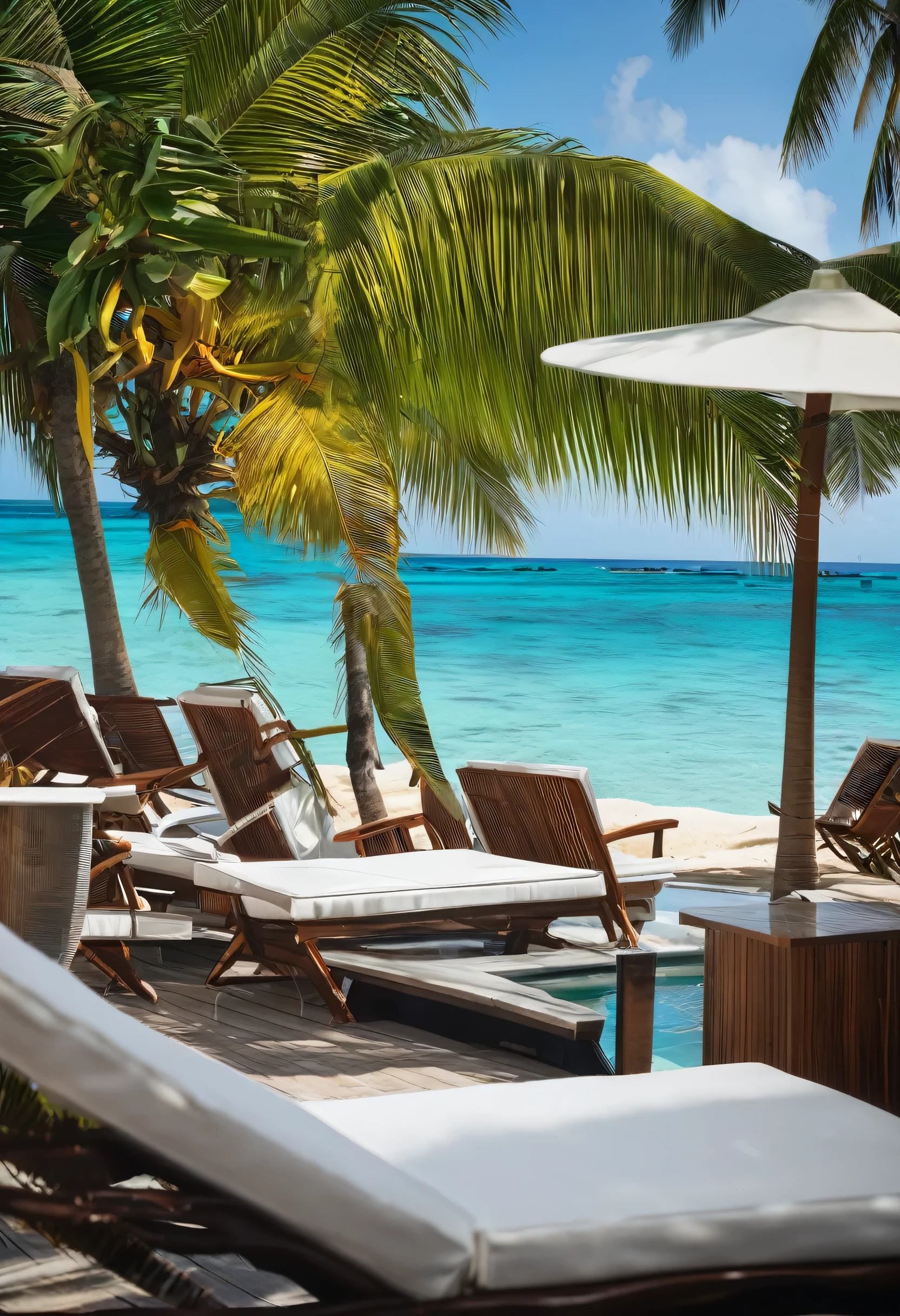 CocktailsSunsetHammockLoungeChairSpaInfinityPoolBaliMaldivesCaribbeanBeachResort　nature　Real