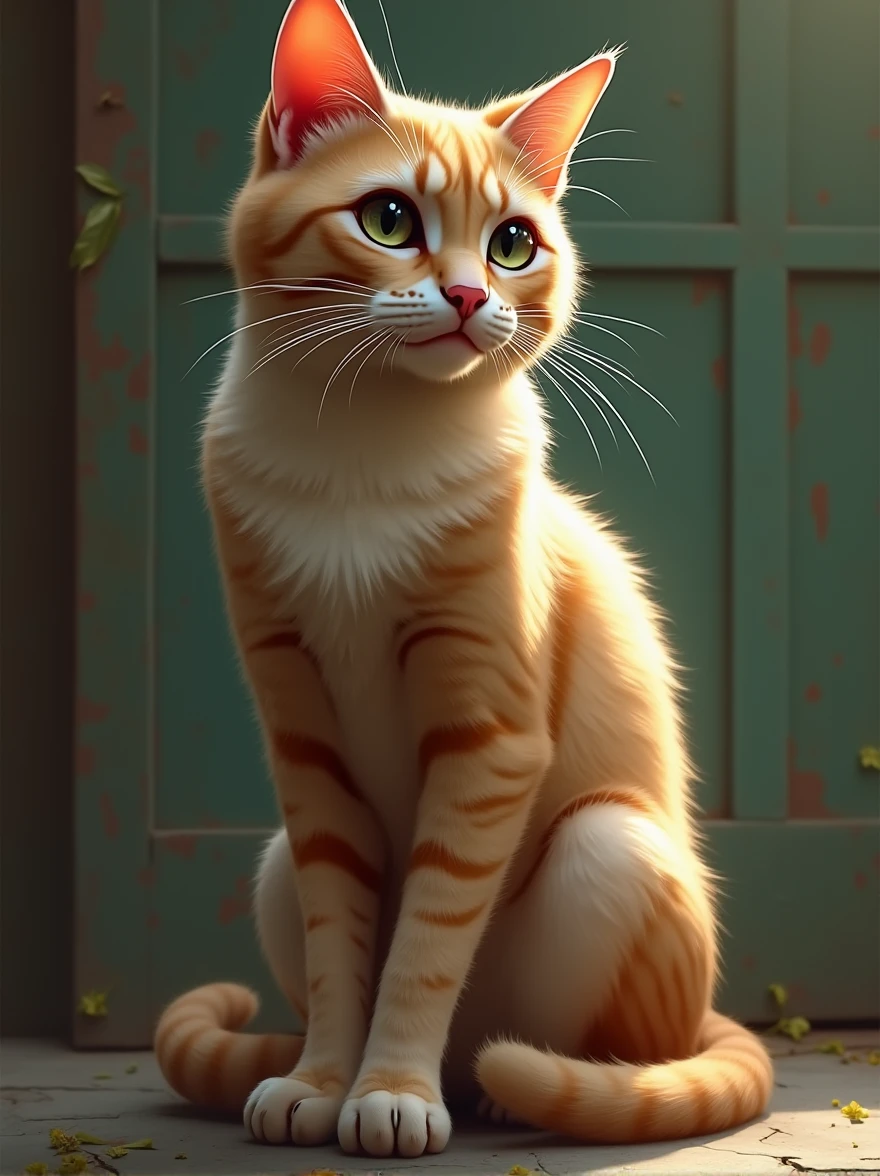 a cat