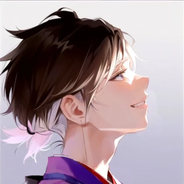 The chin is rounded