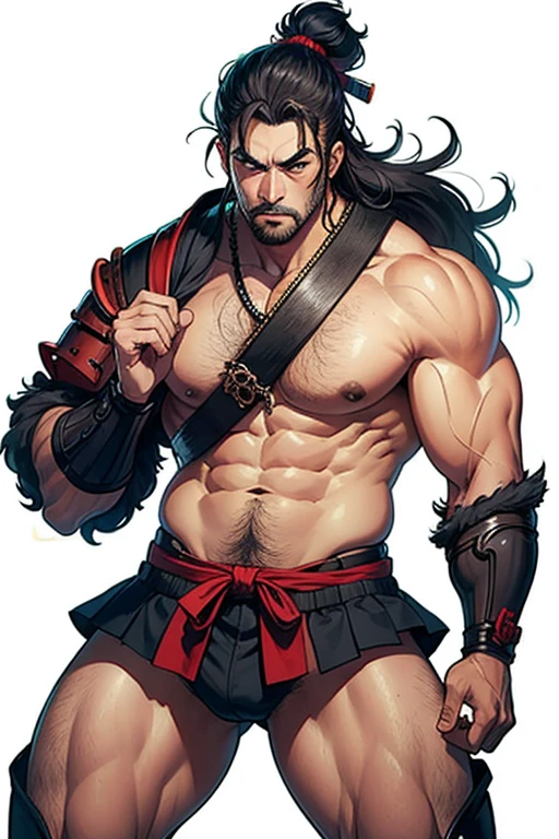 Samurai man hairy legs incado