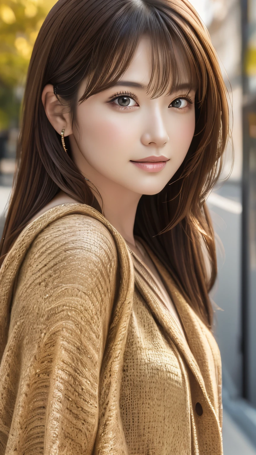 (Representative works:1.3)、(8k、Realistic、RAW Photos、Best image quality:1.4)、(30 year old mature woman)、Small face、Beautiful Face、(Realistic Face)、No makeup、Natural Makeup、light makeup、 (Dark brown hair)、Beautiful hairstyle、Realistic eyes、Beautiful details、 (Realisticな肌)、Beautiful Skin、 (Casual Fashion)、 Confused、 charm、超High resolution、Ultra-realistic、 High resolution、Golden Ratio