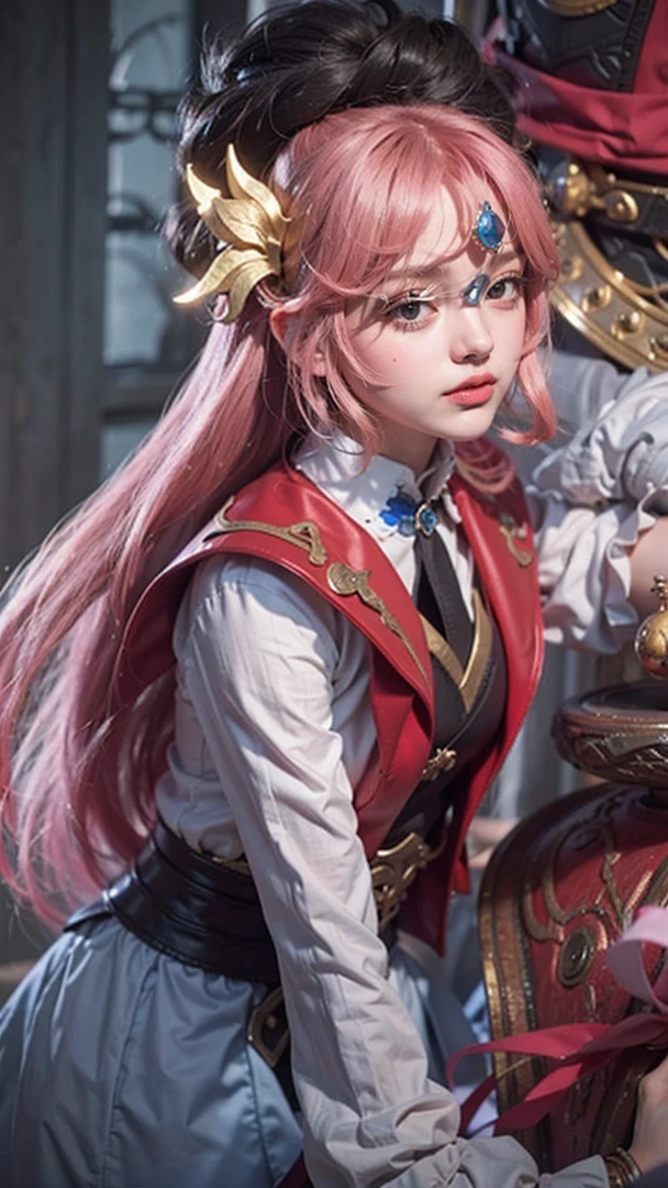 a close up of a girl , detailed strands of hair , big booobs , shadowbringers cinematic, 4 k detail fantasy, a beautiful fantasy empress, game cg, xianxia fantasy, xianxia hero, 2. 5 d cgi anime fantasy artwork, cinematic goddess close shot, ruan jia and artgerm, wow 4 k detail fantasy, hyper-detailed fantasy character, high definition, hyper- detailed,perfect, fantastic, detailed facial and body skin texture, detailed vagina (pussy), detailed eyes . ultra realistic, ultra detailed