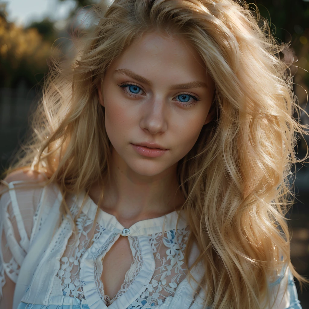 blond woman with blue eyes and long hair posing for a picture, beautiful blonde girl, soft portrait shot 8 k, photo of a beautiful woman, beautiful blonde woman, beautiful young woman, very beautiful young woman, beautiful female model, 7 0 mm portrait, gorgeous young model, blonde hair and large eyes, blonde hair blue eyes, portrait of a beautiful model