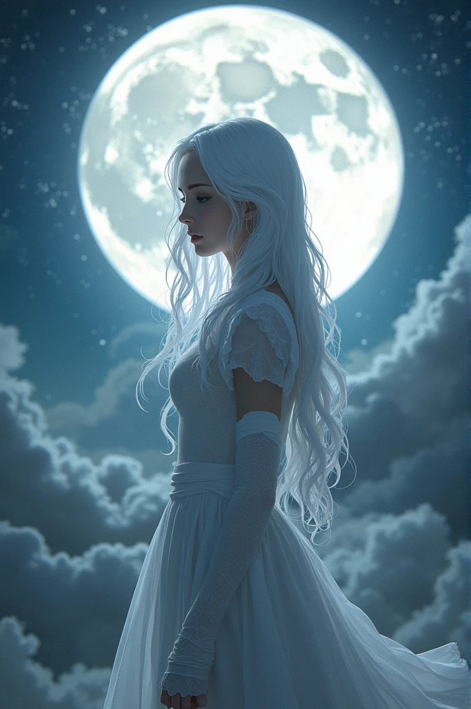 White Moonlight Girl  