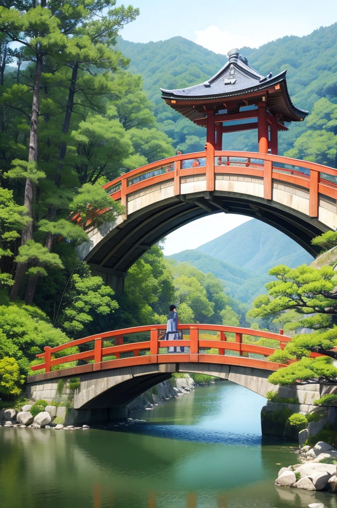 wooden bridge