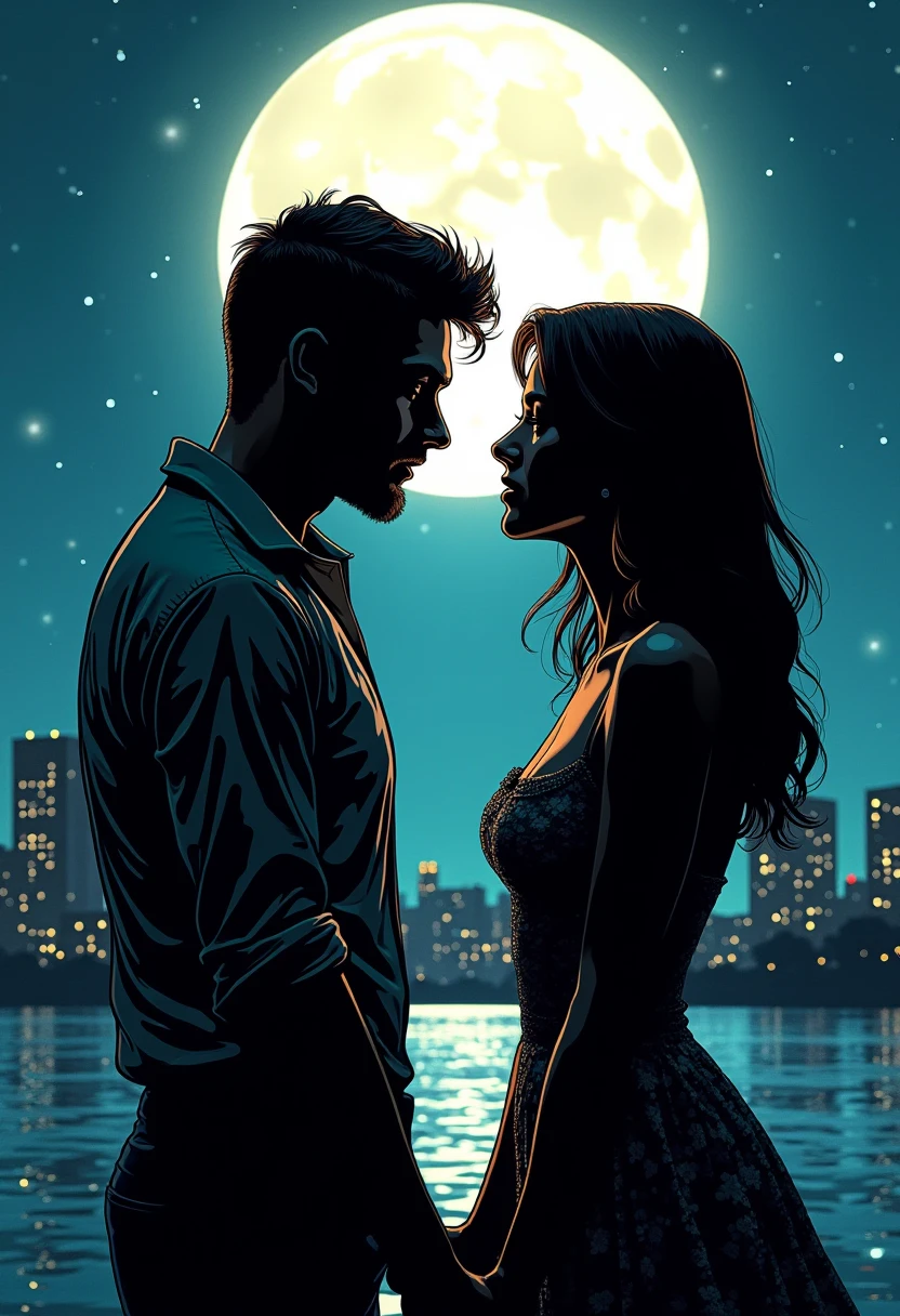 （0808）Today's challenge theme：Moonlit Confession