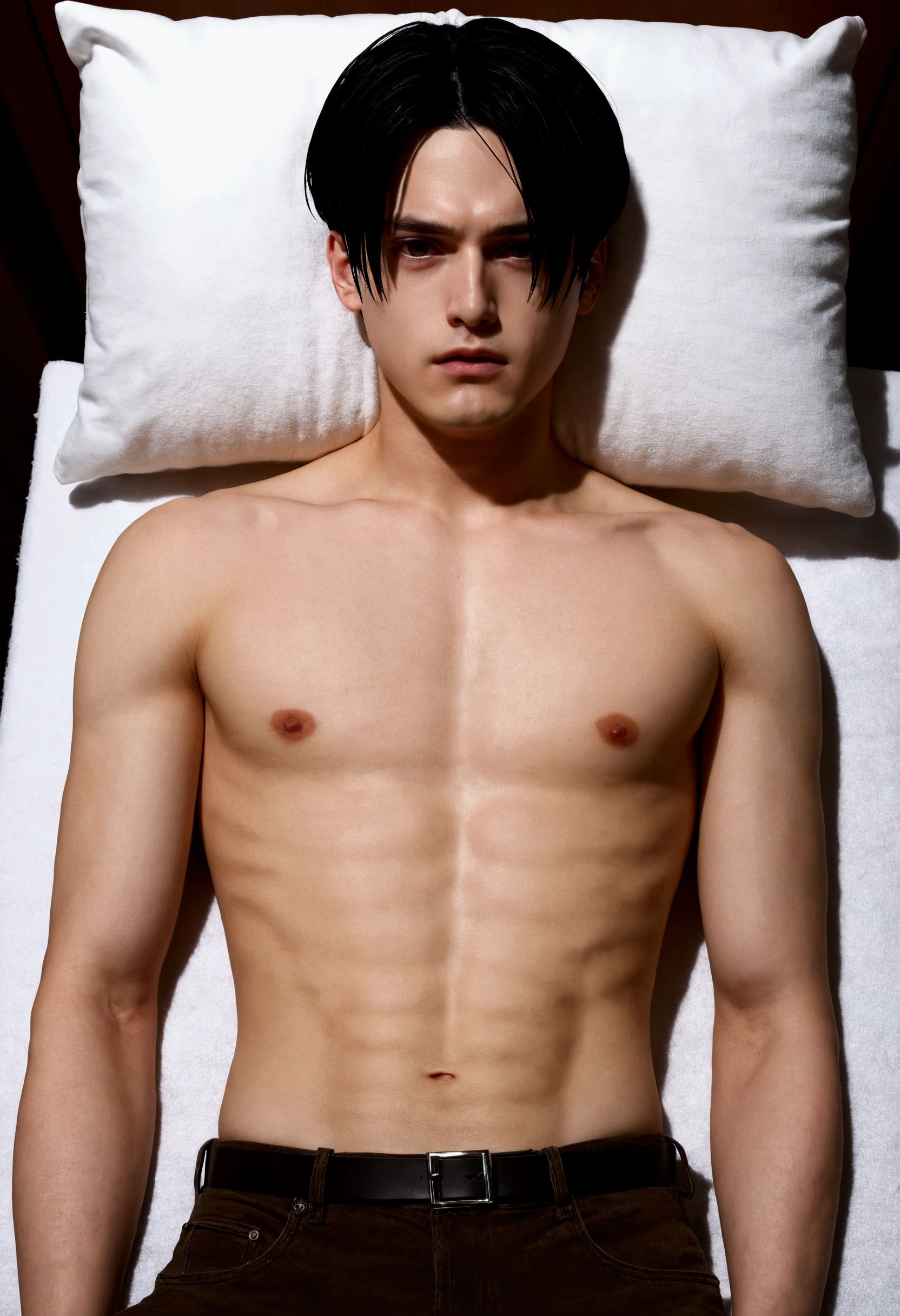 Levi Ackerman masturbating