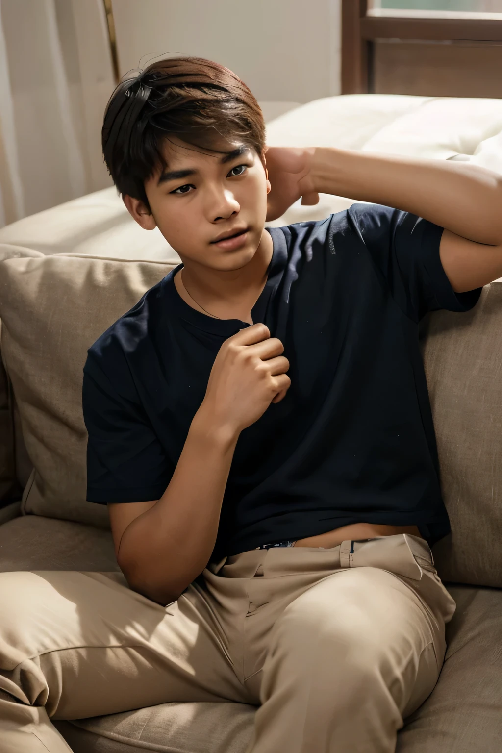 An asian boy teen
