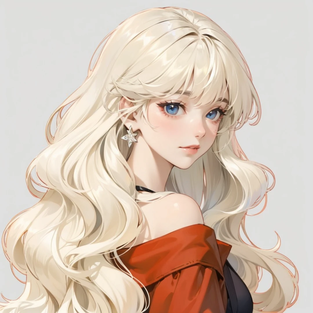 Change the hair color to black