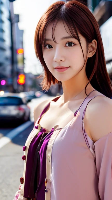 (1 girl, blouse buttons are undone.:1.2), Gorgeous Japanese K-pop Idol,
(RAW Photos, highest quality), masterpiece, 
(Realistic, Photorealistic:1.4), 

very delicate & beautiful, very detailed face, beautiful and detailed eyes, beautiful & detailed, cinema lighting, gentle & feminine, 

2k wallpaper, wonderful, finely, very detailed,
Very detailed CG Unity 8k 壁紙, high resolution, 
beautiful detailed lady, very detailed目と顔,
soft light, bob hair, ponytail, short hair with bangs, hot pink hair, EXID, Blackpink, Apink, jensen_Huang_Iconic_Black_Jacket, cupid 💘,

BREAK

(Snow:1.2), Tokyo Shibuya, City Lights, 
Perfect Anatomy, slender body, medium breasts, kind smile, (candid_Shot RNG 25%), close-up shot, medium shot or cowboy shot, bokeh, SFW,)