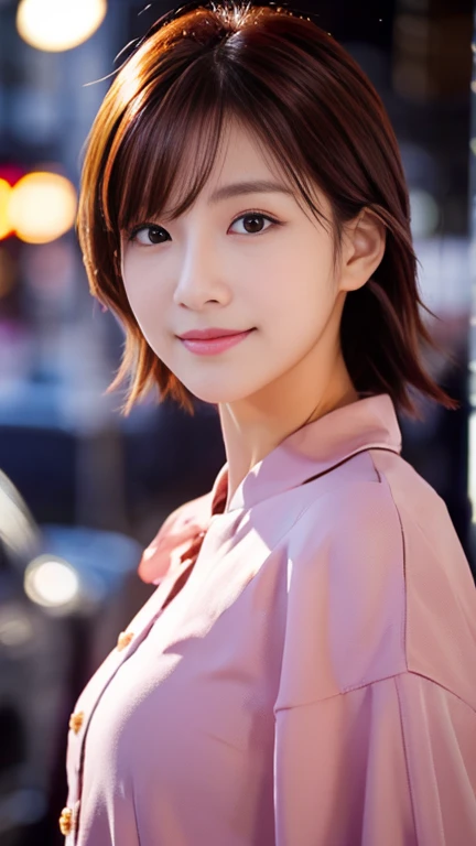 (1 girl, blouse buttons are undone.:1.2), Gorgeous Japanese K-pop Idol,
(RAW Photos, highest quality), masterpiece, 
(Realistic, Photorealistic:1.4), 

very delicate & beautiful, very detailed face, beautiful and detailed eyes, beautiful & detailed, cinema lighting, gentle & feminine, 

2k wallpaper, wonderful, finely, very detailed,
Very detailed CG Unity 8k 壁紙, high resolution, 
beautiful detailed lady, very detailed目と顔,
soft light, bob hair, ponytail, short hair with bangs, hot pink hair, EXID, Blackpink, Apink, jensen_Huang_Iconic_Black_Jacket, cupid 💘,

BREAK

(Snow:1.2), Tokyo Shibuya, City Lights, 
Perfect Anatomy, slender body, medium breasts, kind smile, (candid_Shot RNG 25%), close-up shot, medium shot or cowboy shot, bokeh, SFW,)