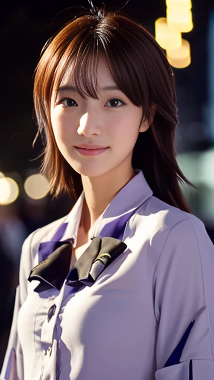 (1 girl, The buttons on the front of her blouse are undone.:1.2), Gorgeous Japanese actresses,
(RAW Photos, highest quality), masterpiece,
(Realistic, Photorealistic:1.4),
very delicate and beautiful, very detailed beautiful and detailed nose, beautiful & detailed, cinema lighting, gentle & feminine,
2k wallpaper, wonderful, finely, very detailed,
Very detailed CG Unity 8k 壁紙, high resolution,
beautiful detailed lady, very detailed目と顔,
soft light, bob hair, ponytail, short hair with bangs, hot pink hair, jensen_Huang_Iconic_Black_Jacket
BREAK
(Rain: 1.2), Tokyo Shibuya, City Lights,
Perfect Anatomy, slender body, medium breasts, kind smile, zoom-in face to waist, (candid_Shot RNG 25%), medium shot or cowboy shot, bokeh, SFW,)