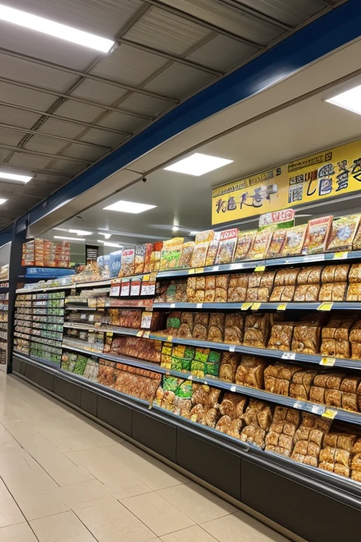 - Draw the dried fish section of a supermarket、title「Escaping from the supermarket!The Adventures of Dried Fish」Large。
- Dried squid、Dried horse mackerel、A scene of kelp displayed next to each other。
- Catchphrase:「Their adventure begins now!」