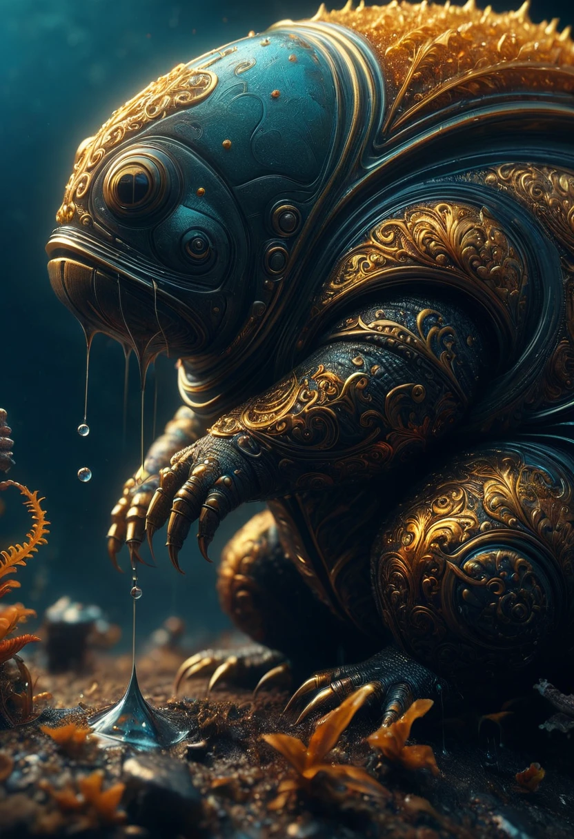 micro tardigrade hybrid chou macro world, dust floting by Hannah Yata, by beksinski, perfect composition, beautiful detailed intricate insanely detailed octane render trending on artstation, 8 k artistic photography, photorealistic concept art, soft natural volumetric cinematic perfect light, chiaroscuro, award - winning photograph, masterpiece, oil on canvas, raphael, caravaggio, greg rutkowski, beeple, beksinski, giger, trending on artstation, sharp focus, studio photo, intricate details, highly detailed, by greg rutkowski, Miki Asai Macro photography, close-up, hyper detailed, trending on artstation, sharp focus, studio photo, intricate details, highly detailed, by greg rutkowski, ultra hd, realistic, vivid colors, highly detailed, UHD drawing, pen and ink, perfect composition, beautiful detailed intricate insanely detailed octane render trending on artstation, 8k artistic photography, photorealistic concept art, soft natural volumetric cinematic perfect light