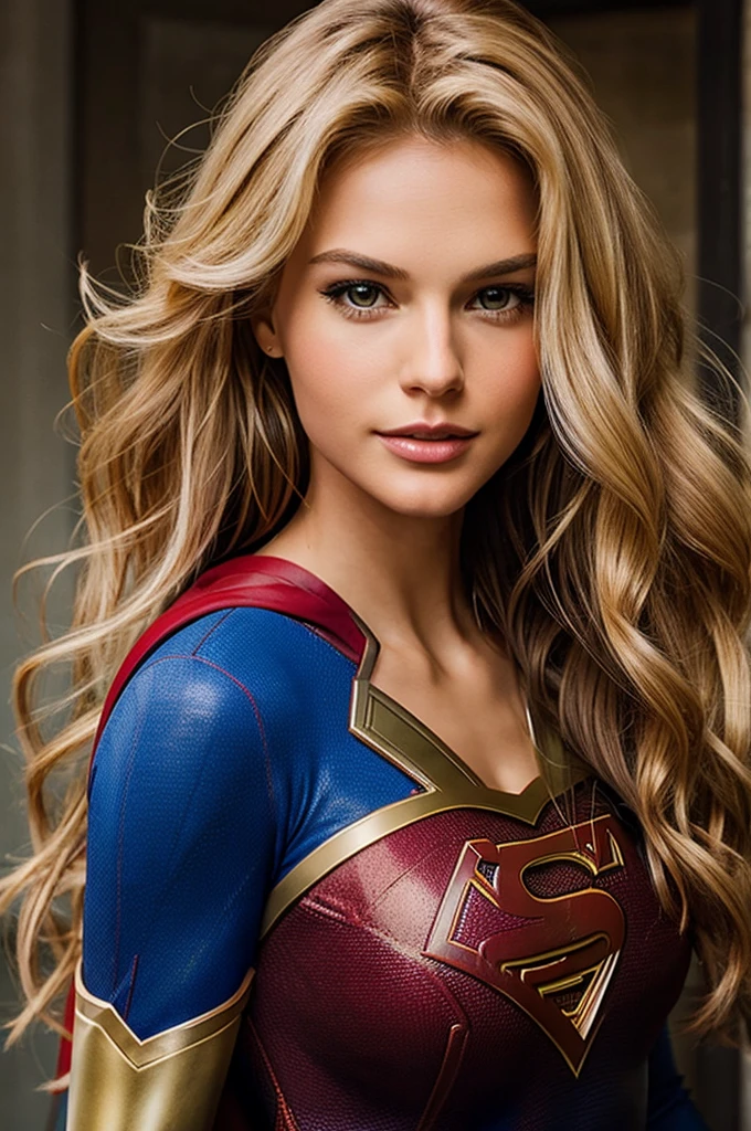 Supergirl, Sexy, Big Hair, Blonde