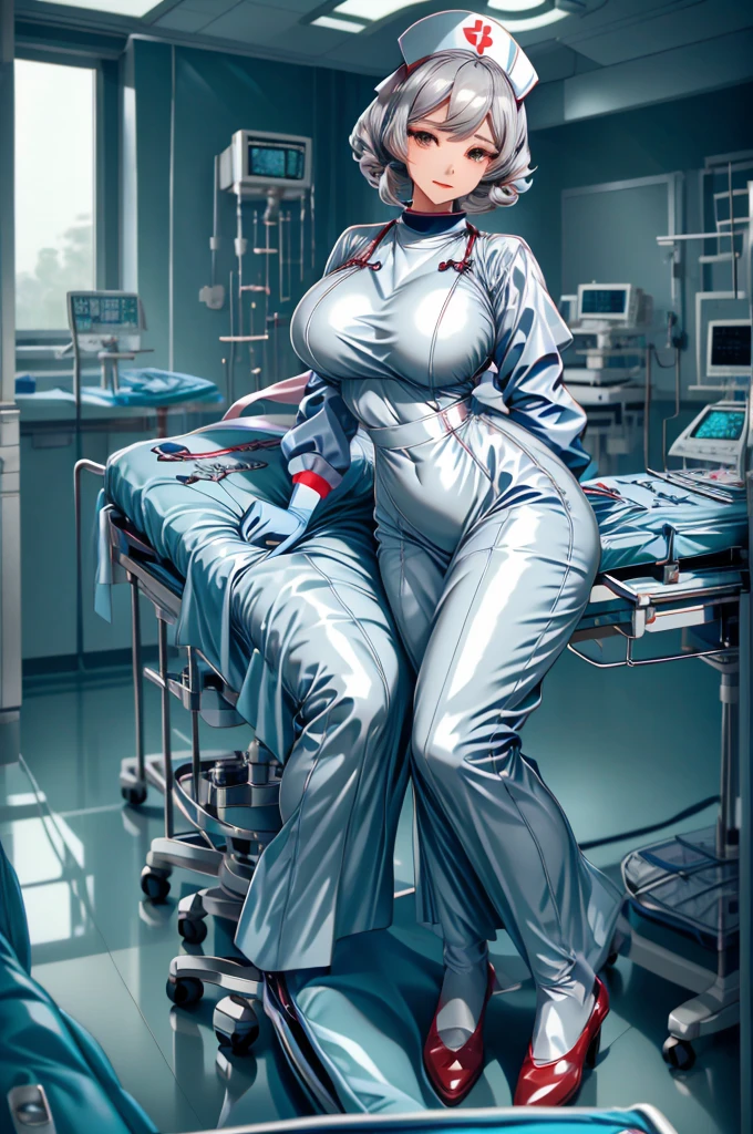 nurse uniform,hospital, latex nurse suit,nurses,busty,elbow gloves,labcoat,grey hair woman,red eyes , gigantic ,medical instruments,asian nurse,two nurses,speculum,examination room,oversize ,big ass ,strap on, lay on table ,legs spreaded,giving birth,gyno chair , dentist,Milf,latex,black uniform,oversize breasts