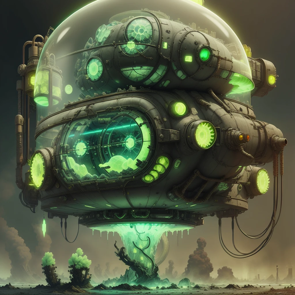 uraniumtech ,Lamprey, radiation, transparent , scifi,   nuclear  , see-through
(tank:0.6),