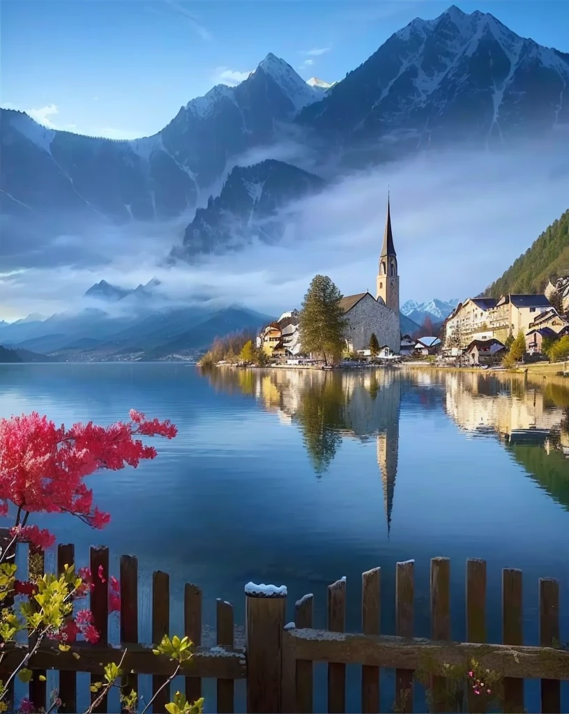 Mountains in the background, beautiful place, beautiful small town, a small village with a lake, Interesting background, pretty lake, stunning nature in background, very Beautiful scenery, nice environment, very very Beautiful scenery, very very very Beautiful scenery, Beautiful scenery, lakeside mountains, in a scenic background, Stunning scenery, Beautiful scenery, pretty lake in the foreground