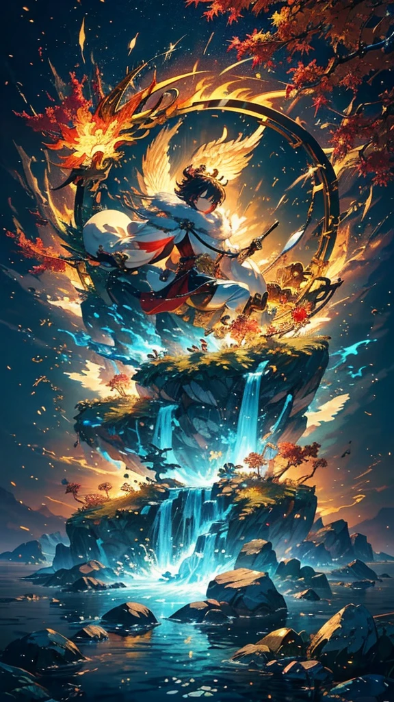 1. Qinglong（seiru）
direction：Eastern Season：Spring：Blue or green elements：Tree Features：Qinglongは東の守護者で、It is a divine beast that symbolizes spring.。Symbolizes strength and growth、It is said to bring longevity and prosperity。
2. White Tiger（Byakko）
direction：West Season：Autumn colors：White Elements：Gold Features：White Tigerは西の守護者で、It is a divine beast that symbolizes autumn.。Symbolizes strength and fighting、It governs justice and protection.。
3. Suzaku（Suzaku）
direction：Southern Season：Summer color：Red element：Fire Features：Suzakuは南の守護者で、It is a divine beast that symbolizes summer.。Symbolizing beauty and passion、Brings prosperity and happiness。
4. Xuanwu（Genbu）
direction：North Season：Winter colors：Black element：Water Features：Xuanwuは北の守護者で、It is a divine beast that symbolizes winter.。Symbolizes perseverance and defense、Brings longevity and stability。It is often depicted as a turtle and a snake intertwined together.。Qinglong、White Tiger、Suzaku、Xuanwu、Kirin、Placement、The magical light of abundance shines brightly、Powerful Shine、Prosperous wealth、Prosperous businessの開運壁紙画像、wishes come true、golden dragon、Gold coins、Uses gorgeous and bright colors. Based on gold and red.、Emphasize colors that symbolize prosperity and wealth. Incorporate traditional Japanese patterns and treasure motifs into the background. Items that symbolize wealth and success.（coin、Gold Leaf、Treasure Ship、Hammering gavel、Golden Dragon）Placement ・現代的でスタイリッシュなデザインを加え、A design suitable for offices and stores「Prosperous business」- Place the letters in a beautiful font and add light effects around the letters.、Expressing a radiance that attracts good fortune、coinやGold coins：To symbolize wealth and prosperity、金色のcoinやGold coinsは一般的です。 Treasure Ship（Treasure boat）：七福神が乗るTreasure Shipは、Prosperous businessや大きな利益を象徴します。 Hammering gavel：振ると何でも出てくると言われるHammering gavelは、It is a symbol of abundance and prosperity.。 Lucky cat：右手を上げているLucky catは、It is considered a symbol of good fortune and attracting customers.。 Golden Dragon：The dragon symbolizes strength and success.、特にGolden Dragonは富や繁栄を表します。 Large and small gold coins：Coins from the Edo period、Large and small gold coinsはIt is a symbol of abundance and prosperity.。 Ear of rice：It signifies good harvest and prosperity、Prosperous businessにも関連があります。 Fuji Mountain：It is a symbol of Japan、It is considered to be auspicious。 Auspicious plants：松竹梅などの植物もIt is considered to be auspicious。 crystal：Symbolizes purification and strengthening of energy.、It is said to increase business luck.。