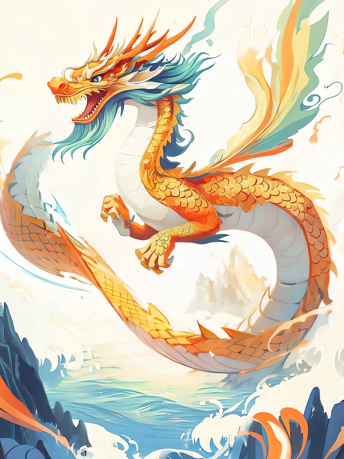 Complete dragon tail