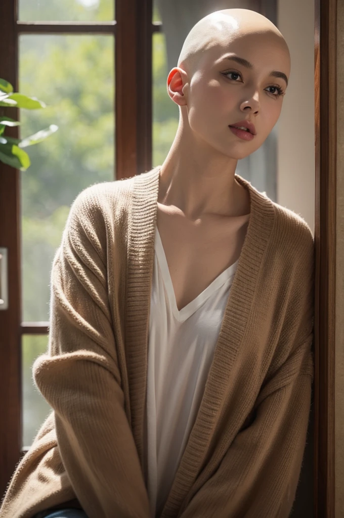 (((nsfw)))、(8k、RAW Photos、Highest quality、masterpiece:1.2)、(Realistic、Realistic)、1 Girl、((hill、Look forward、Crouching pose))、((Completely naked、No clothes、Not wearing underwear))、Touching the genitals with hands、An excited look、